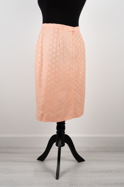 Christian Dior Puantiyeli Etek Ceket Takım