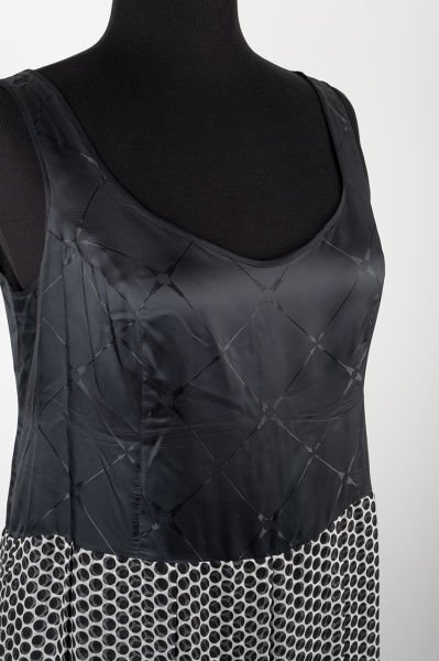 Özel Dikim - Tasarımcı Drita Puantiyeli Elbise Ceket Takım