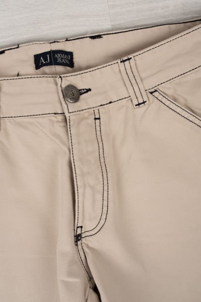 Armani Jeans Dikiş Detaylı Jean Pantolon