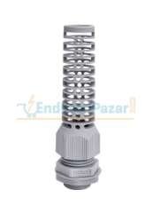 M16x1,5 12mm METRİK SPİRAL KABLO REKORU RAL 7001 1110149 ONKA-9478