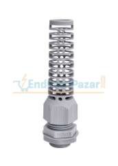 M20x1,5 12mm METRİK SPİRAL KABLO REKORU RAL 7035 1110160 ONKA-9482