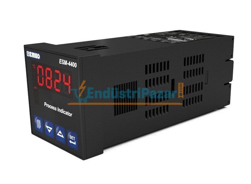ESM-4400.2.20.1.1/00.00/0.0.0.0 Üniversal Girişli PID Smart I/O Modül Sistemli Proses Göstergesi 24Vac/Vdc RS-232 EMKO