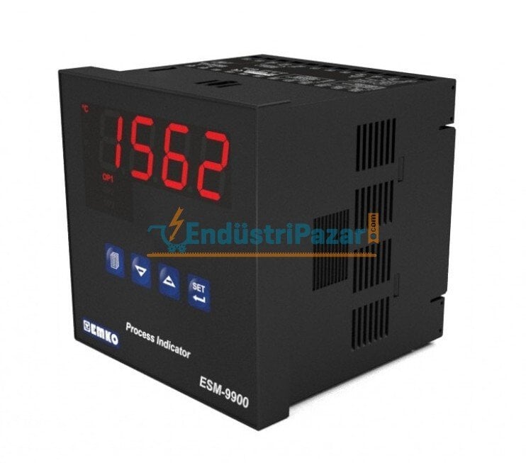 ESM-9900.1.20.1.1/00.00/0.0.0.0 Üniversal Girişli PID Smart I/O Modül Sistemli Proses Göstergesi 100...240Vac RS-232 EMKO