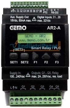 AR2-A-24VDC-8D-RTC (NANO) PLC GEMO