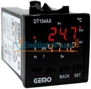 DT104AX-24V-S-S ÇİFT SSR ÇIKIŞLI SICAKLIK KONTROL CİHAZI GEMO