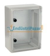 25*33*13CM ŞEFFAF KAPAK POLİKARBONAT PANO ÇP 5012 ÇETİNKAYA