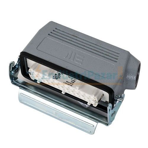 24*16A Uzatma Prizi (Yan Giriş Tek Mandallı Contalı) IP65 403545S METE ENERJİ