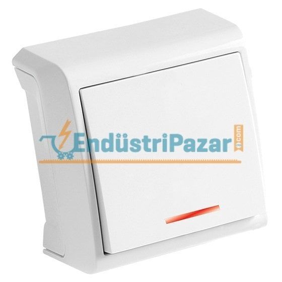 IŞIKLI ANAHTAR SIVA ÜSTÜ VERA SERİSİ 90681019 VİKO