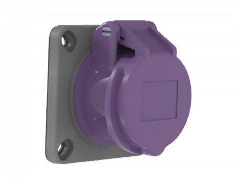 3*16A 24V MAKİNE PRİZİ (TEK PARÇA) CEE NORM 2P+E IP67 BC1-1103-7414 BEMİS