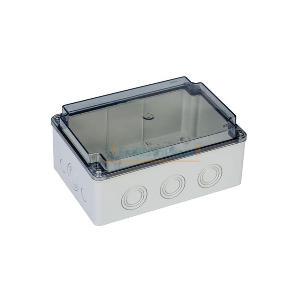 140*210*90mm Termoplastik Buat (Şeffaf Kapak) IP67 40204007 METE ENERJİ