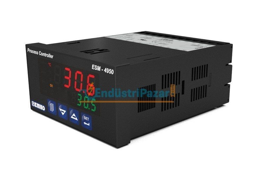 ESM-4950.1.20.1.1/00.00/0.0.0.0 Üniversal Girişli PID Smart I/O Modül Sistemli Proses Kontrol Cihazı 100..240Vac RS-232 EMKO