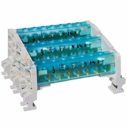 2/10 12 Delikli 250A 3 Kutup Dağıtıcı Ünite (Kapaklı Sistem) Yüksek Model 1080078 ONKA-2188