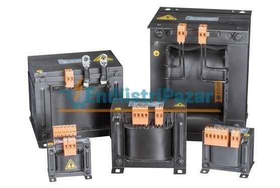 220V / 12V 40VA TEK FAZ İZOLASYON BESLEME TRAFOSU ETA