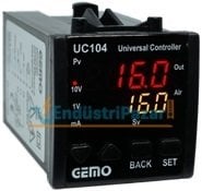 UC104-24V-R DİJİTAL ÜNİVERSAL KONTROL CİHAZI (İNDİKATÖR) GEMO