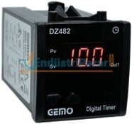 DZ482-24V EKONOMİK SERİ ZAMAN RÖLESİ (START GİRİŞLİ) GEMO