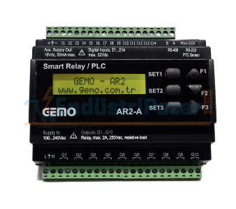 AR2-A-24VDC-14D-TR-RTC PLC GEMO