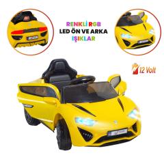 Uj Toys Jagor Uzaktan Kumandalı Akülü Araba 12V-Sarı