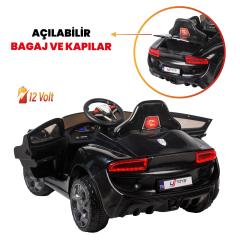 Uj Toys Jagor Uzaktan Kumandalı Akülü Araba 12V-Siyah