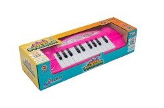 Uj Toys Melodili Kutulu Mini Piyanom-Pembe