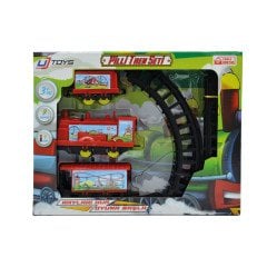 Uj Toys Pilli Tren Seti-Kırmızı