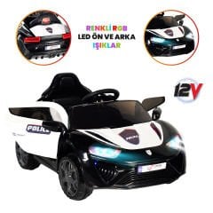 Uj Toys Jagor Uzaktan Kumandalı Akülü Araba 12V-POLIS