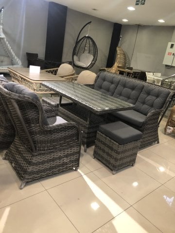 Soso Üçlü Oturma Grubu Platin
