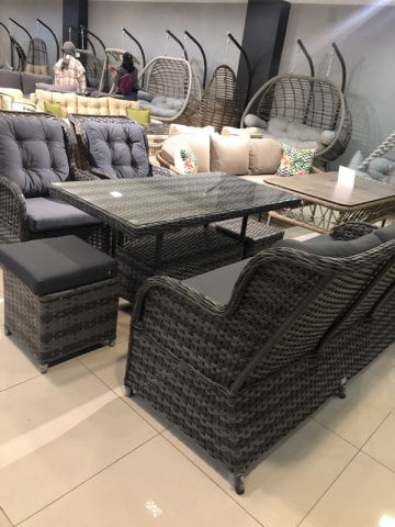 Soso Üçlü Oturma Grubu Platin