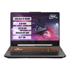 Asus Tuf Gaming A15 FX506LHB-HN348 İntel Core i5 10300H 8 GB 512 GB SSD Gtx 1650 144 Hz Freedos 15.6'' FHD Taşınabilir Bilgisayar + Çanta ve Mouse