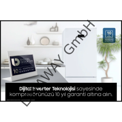 Samsung RB46TS334WW 501 lt No-Frost Buzdolabı