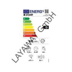 Arçelik 7100 M 7 kg 1000 Devir Çamaşır Makinesi