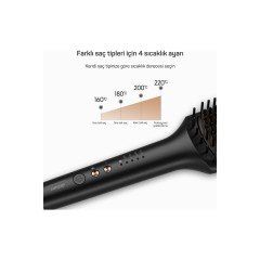 Arzum AR5068 Superstar Touch Saç Düzleştirici Fırça