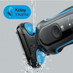 Braun Seri 5 B1200s Kablosuz Tıraş Makinası - EasyClean - EasyClick Islak & Kuru