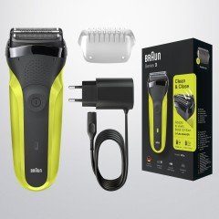 Braun 3 Serisi 300 VTGRN Kuru Kullanım Kablosuz Tıraş Makinesi