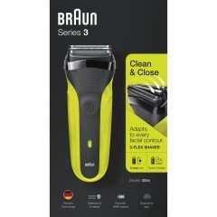 Braun 3 Serisi 300 VTGRN Kuru Kullanım Kablosuz Tıraş Makinesi
