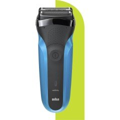 Braun 3 Serisi 310 BT BLU 3’ü 1 Arada Islak&Kuru Kullanım Kablosuz Tıraş Makinesi
