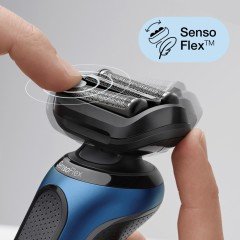 Braun Seri 6 B1000s Kablosuz Tıraş Makinası - SensoFlex - Easy Click Islak & Kuru