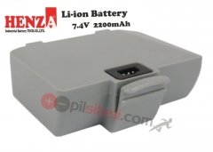 Henza Zebra QL320 7.4V 2200mAh Li-ion Batarya