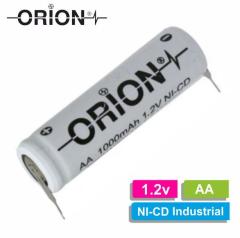 Orion 1.2V Ni-Cd AA 1000mAh Şarj Edilebilir Kalem Pil 2 Ayaklı