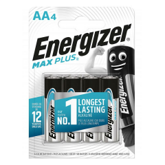 Energizer Alkalin Max Plus AA Kalem Pil 4'lü Paket