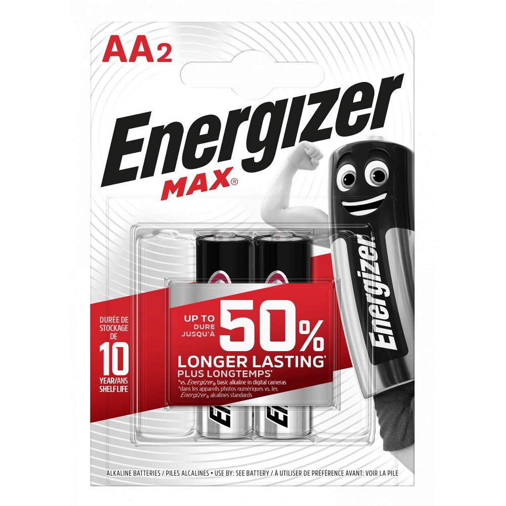 Energizer Alkalin Max AA Kalem Pil 2'li Paket