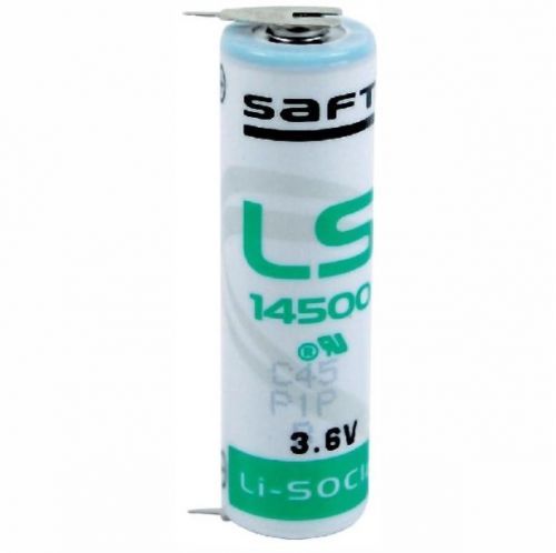Saft LS14500-2PF 3.6V AA Lityum Kalem Pil 2 Ayaklı