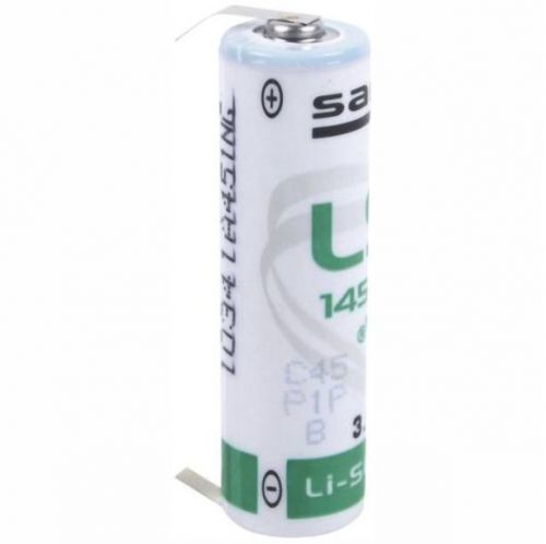 Saft LS14500-Cnr 3.6V AA Lityum Kalem Pil 2 Ayaklı