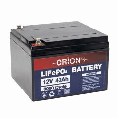 Orion 12V 40Ah LiFePO4 Akü