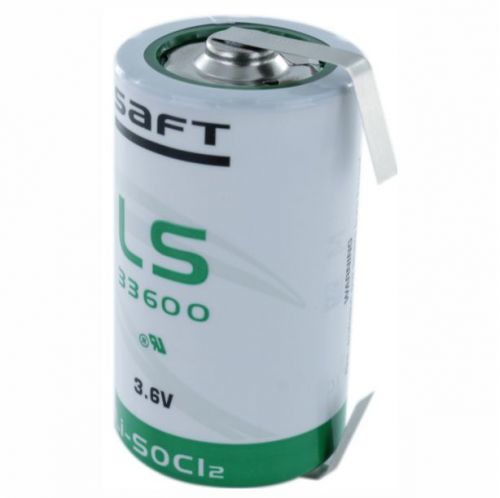 Saft LS33600-CNR 3.6V D Büyük Boy Lityum Pil 2 Ayak