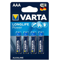 Varta 4903 Longlife Power Alkalin AAA İnce Kalem Pil 4'lü Paket