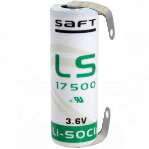 Saft LS17500-CNR A 3.6V Lityum Pil 2 Ayak