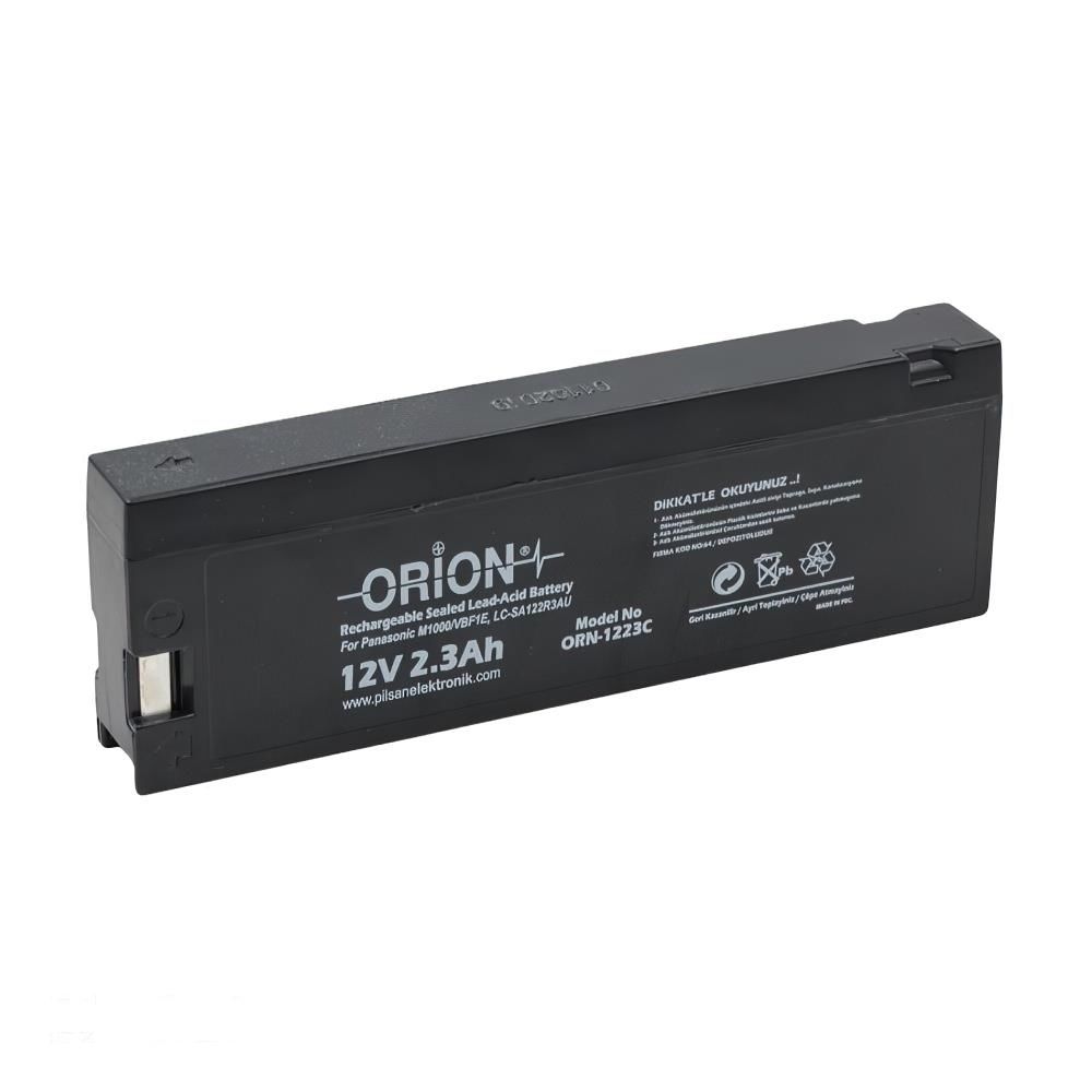 Orion ORN1223CA 12V 2.3Ah  M1000/VBF1E Lead Acid Bataryası