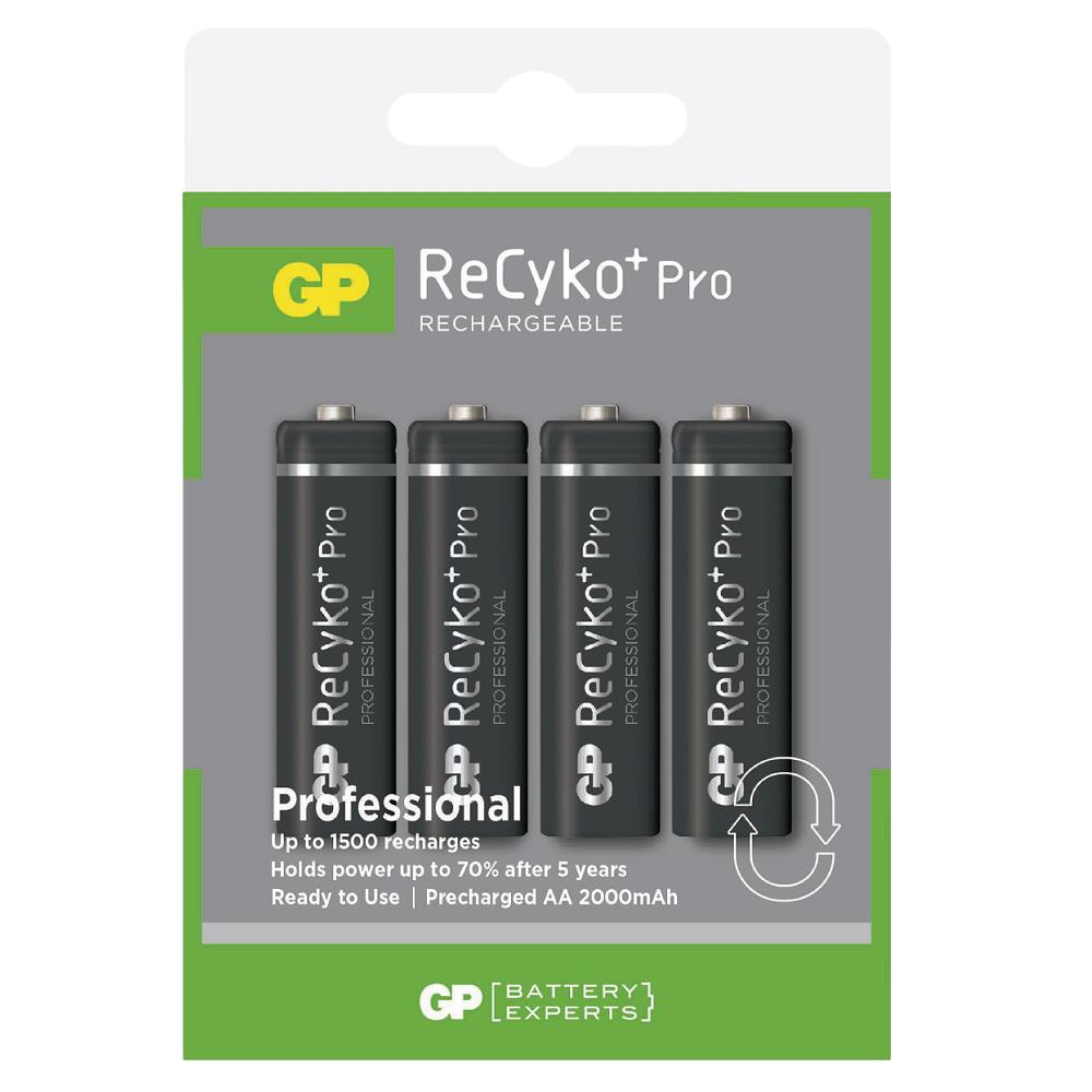 GP ReCyko Pro 2000mAh AA Şarj Edilebilir Kalem Pil 4'lüPaket