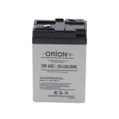 Orion ORN645S 6V 4.5 Ah Işıldak Aküsü - Geçmeli Tip Akü