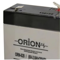 Orion ORN628 6V 2.8Ah Bakımsız Kuru Akü-10/2022 üretim